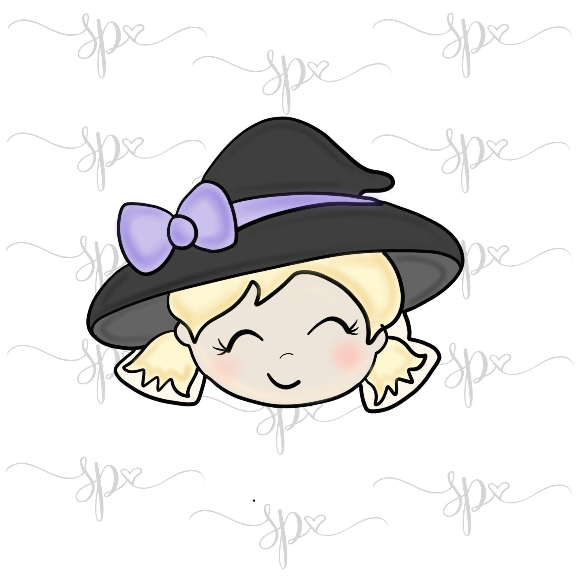 Witch Face Cookie Cutter - Sweetleigh 