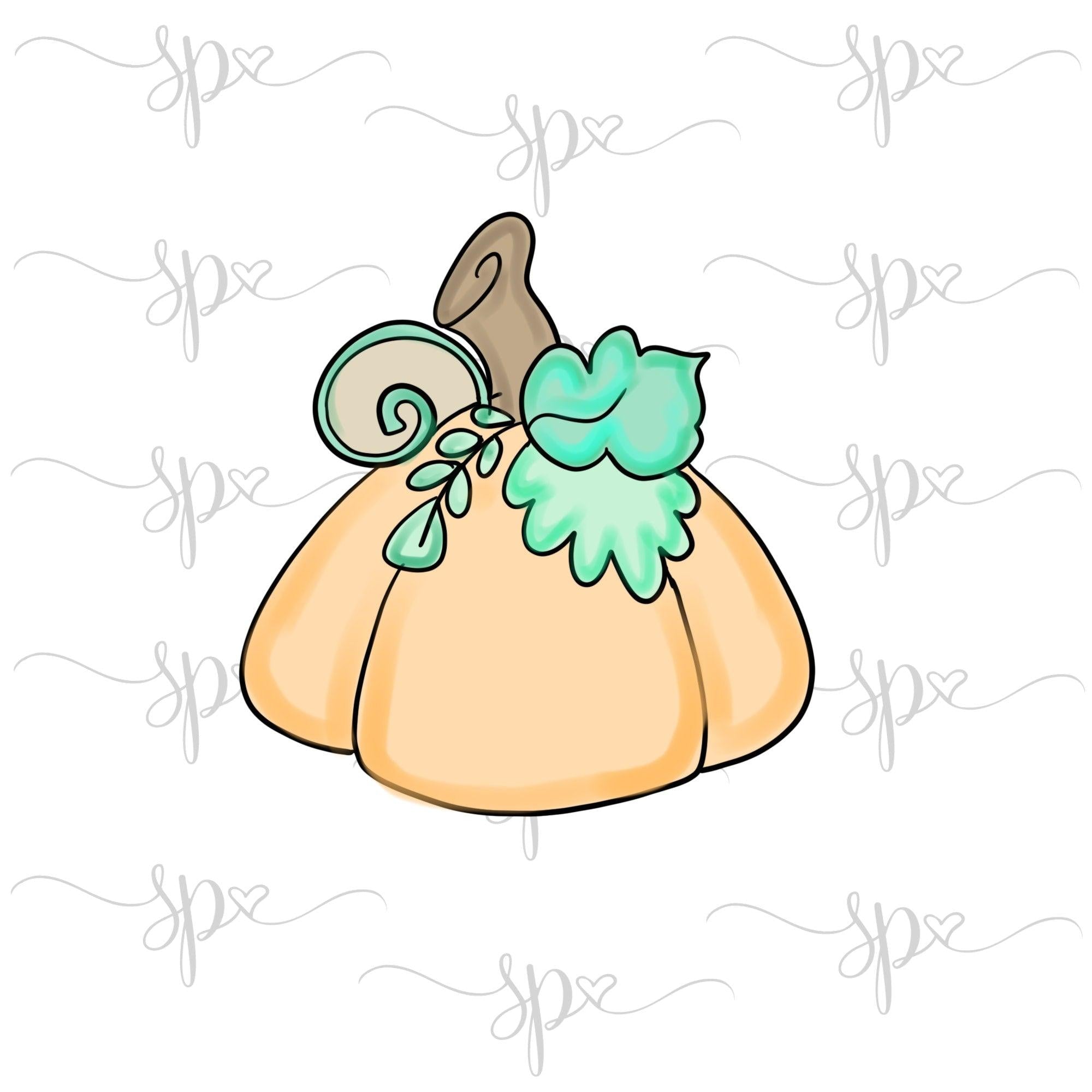 Wonky Pumpkin Cookie Cutter - Sweetleigh 