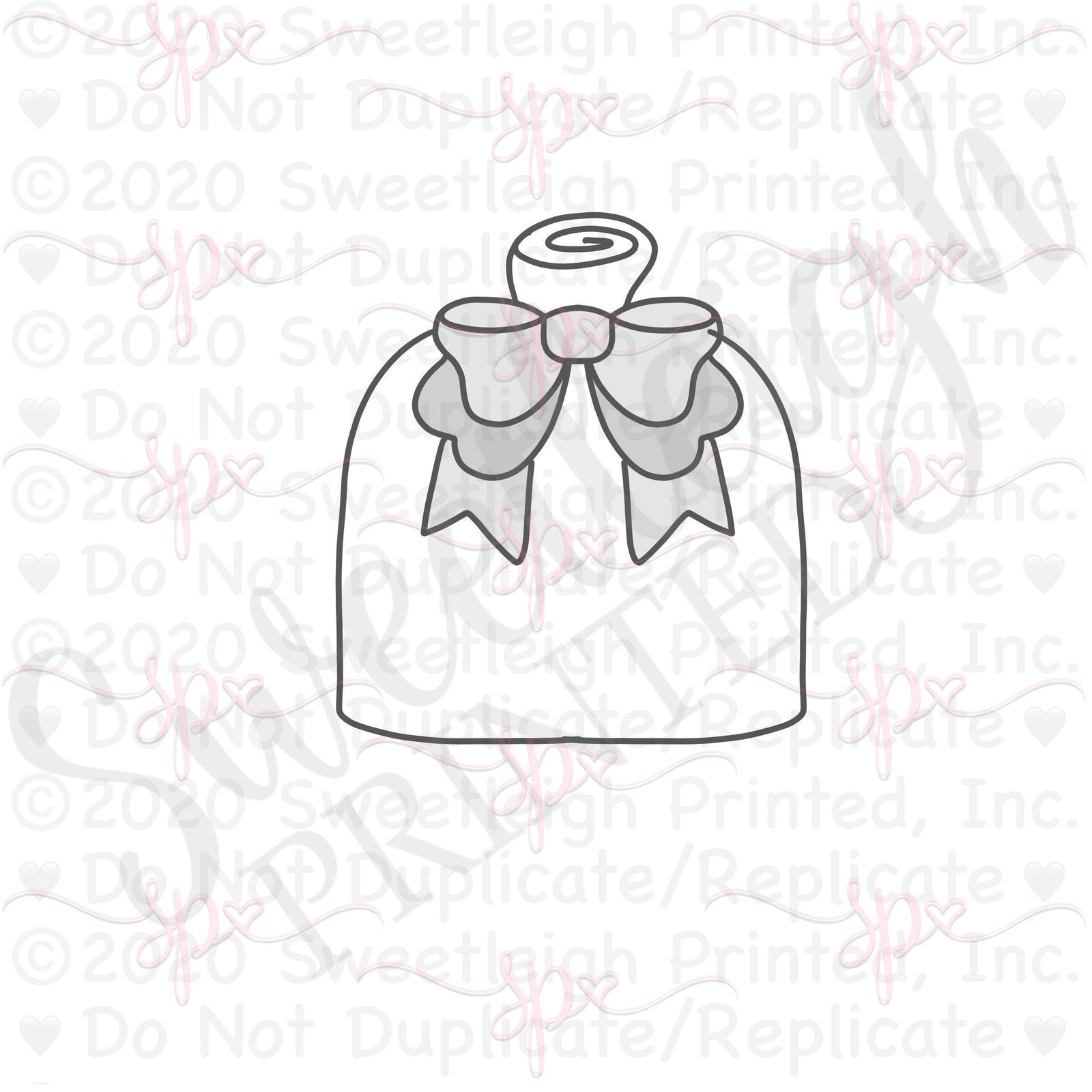 Wood Pumpkin 2 Cookie Cutter - Sweetleigh 