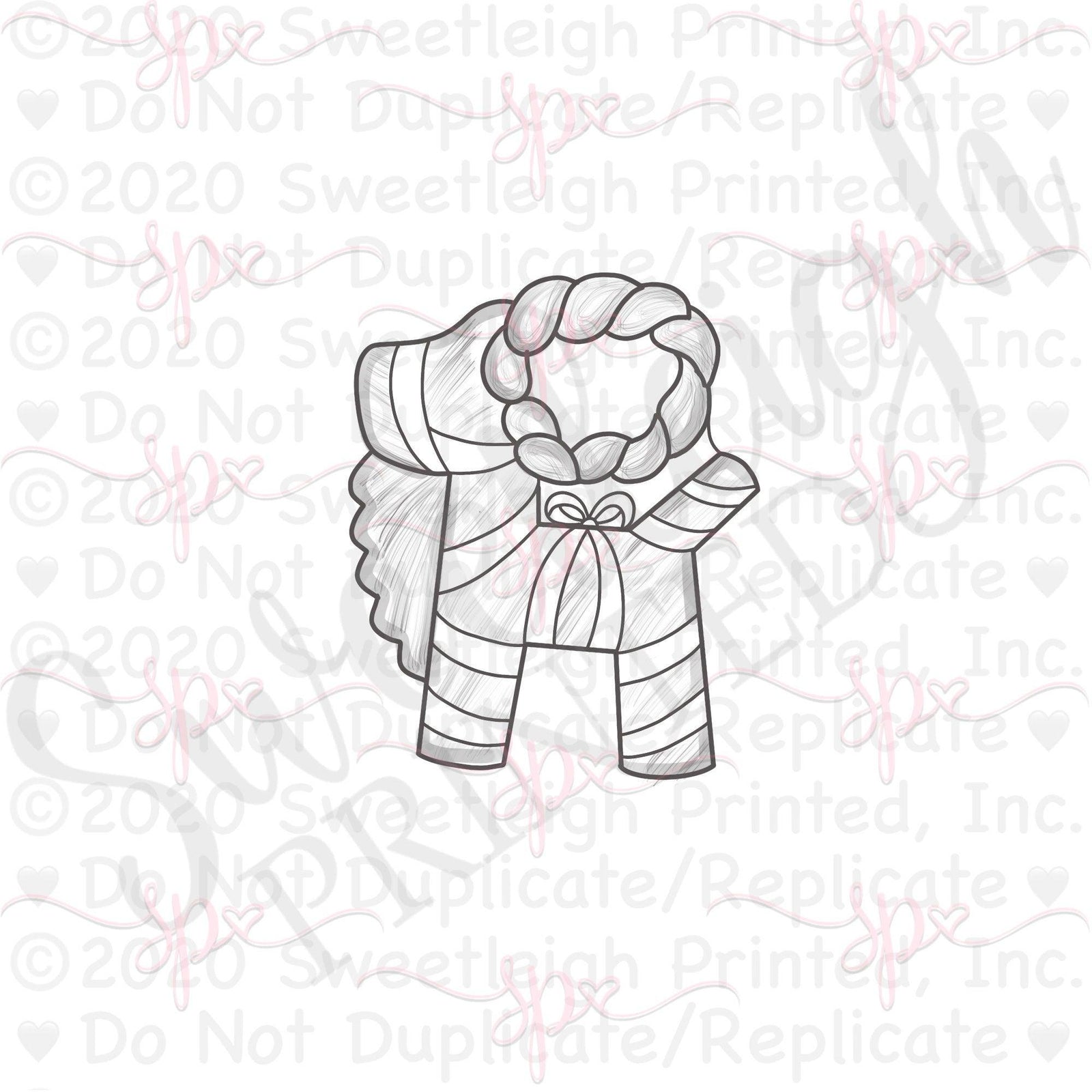 Yule Goat Cookie Cutter - Sweetleigh 