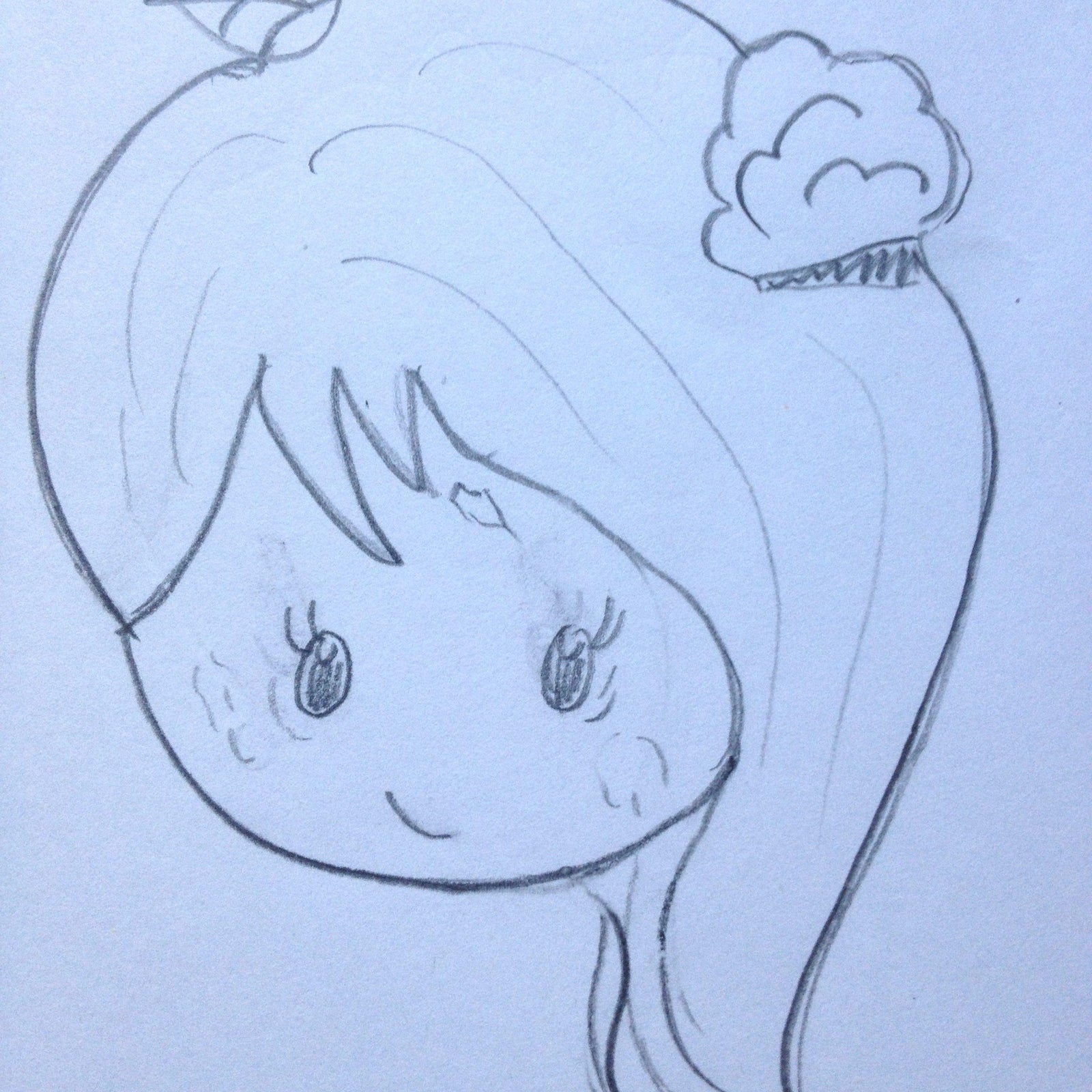 Zombie Girl Face Cookie Cutter - Sweetleigh 